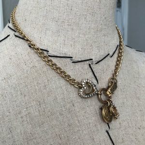 FREE WITH PURCHASE***Juicy Couture gold chain necklace
